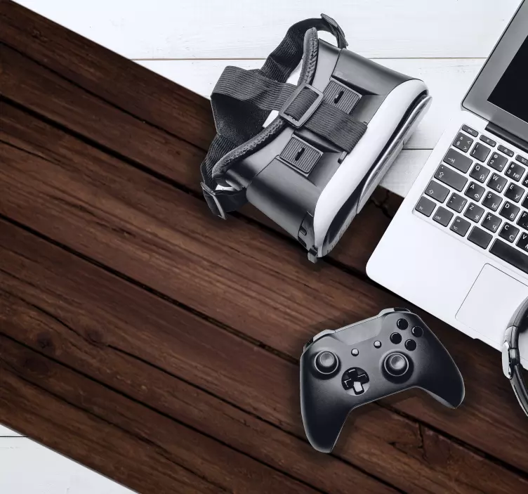 Uzorci teksture drvenih podmetača za miš - TenStickers