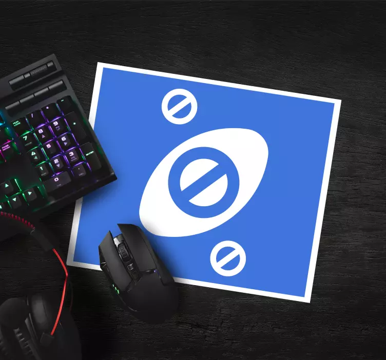 Podloga za miš stilizirani amblem oka - TenStickers