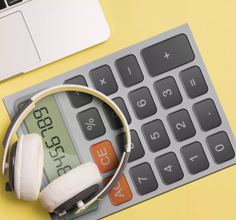 Kalkulator originalni jastučić za miš - TenStickers