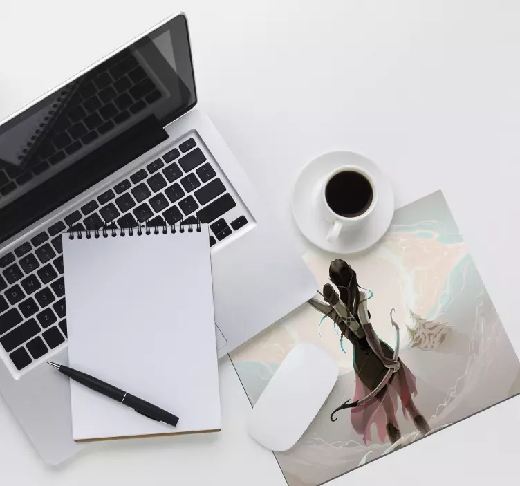 Elfa anime vinilna podloga za miš - TenStickers