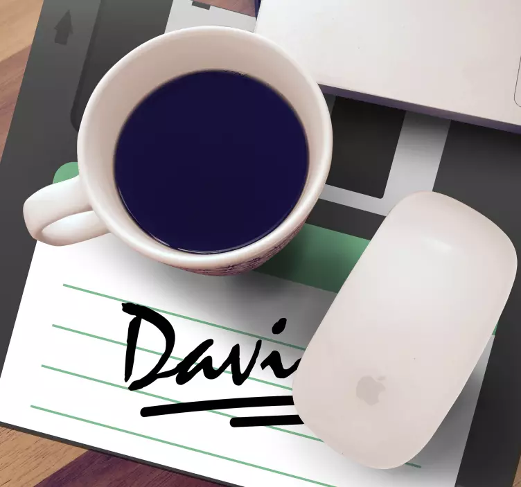 Personalizirana podloga za miš za notepad - TenStickers