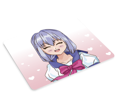 Slatka anime djevojka miš tepih - TenStickers