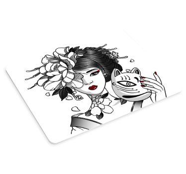 Gotička anime djevojka podloga za miš - TenStickers