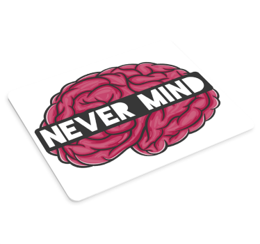 Nema veze pad miša s navodnicima - TenStickers