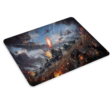 Gaming podloga za miš eksplozivna bojišta - TenStickers
