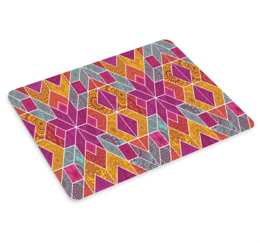 Podloga za miš obrasci živopisne geometrijske figure - TenStickers