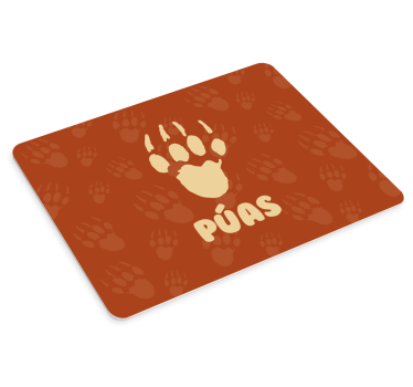 Podloga za miš izvornik otisak medvjeđe šape - TenStickers