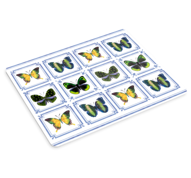 Podloga za miš obrasci vibrantna kompozicija leptira - TenStickers
