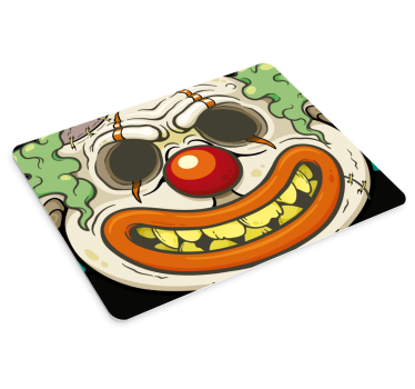Podloga za miš izvornik jezivo lice klauna - TenStickers