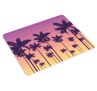 Podloga za miš obrasci silueta palme - TenStickers