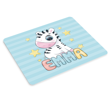 Podloga za miš izvornik s simpatičnom zebrom - TenStickers