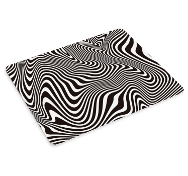 3d podloga za miša sa zebra tiskom - TenStickers