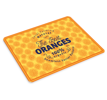 Podloga za miš citat svježi organski citrusi - TenStickers