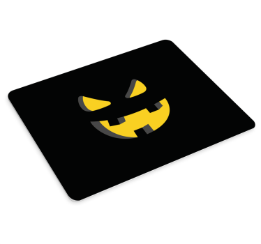 Gaming podloga za miš s strašnim licem bundeve - TenStickers