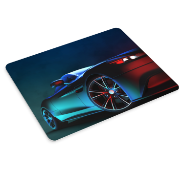Gaming podloga za miš s elegantnim bočnim pogledom auta - TenStickers