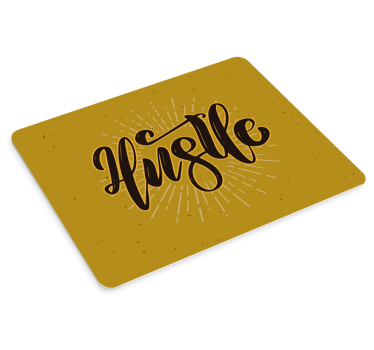 Podloga za miš citat inspirativni citat o trudu - TenStickers