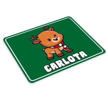 Podloga za miš božić slatki crtani irvas - TenStickers