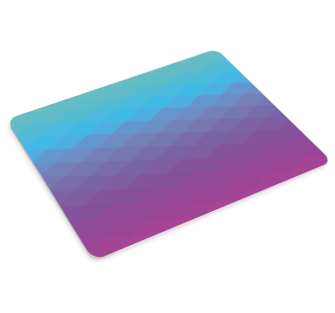 Podloga za miš obrasci valovi geometrijskog gradijenta - TenStickers
