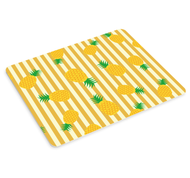 Podloga za miš obrasci ananas i pruge - TenStickers