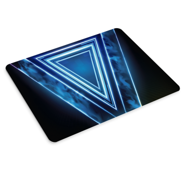 Podloga za miš obrasci neon trokutasti slojevi - TenStickers