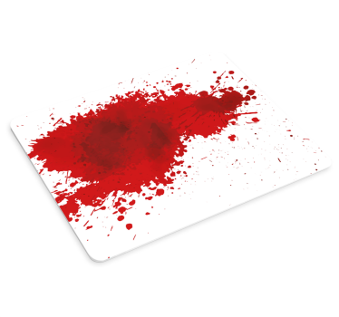 Podloga za miš izvornik dinamična crvena mrlja - TenStickers