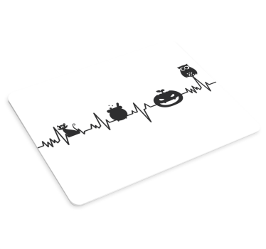 Podloga za miš izvornik životinjski motivi srca - TenStickers