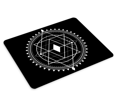 Podloga za miš obrasci geometrijski mandala uzorak - TenStickers