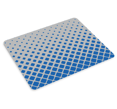 Podloga za miš obrasci geometrijski plavi oblici - TenStickers