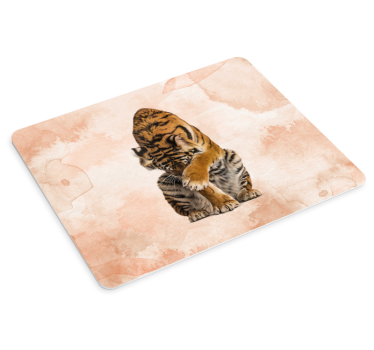 Podloga za miš izvornik razigrani tigar mladunac - TenStickers