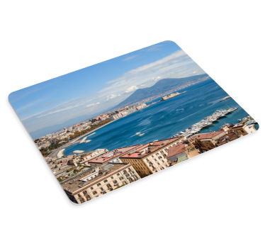 Podloga za miš karta svijeta coastal view port - TenStickers