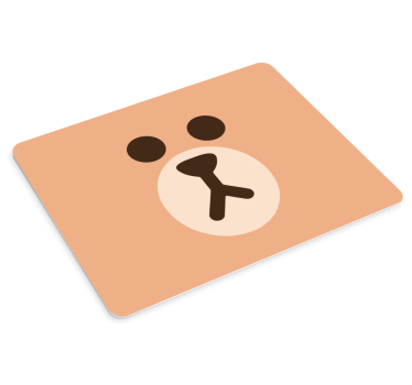 Podloga za miš izvornik s slatkim medvjedićem - TenStickers