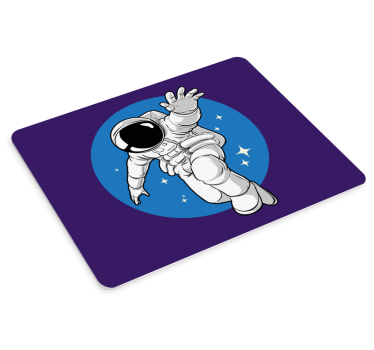 Gaming podloga za miš astronaut u svemiru - TenStickers