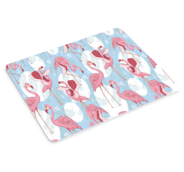 Podloga za miš obrasci flamingo tropska scena - TenStickers