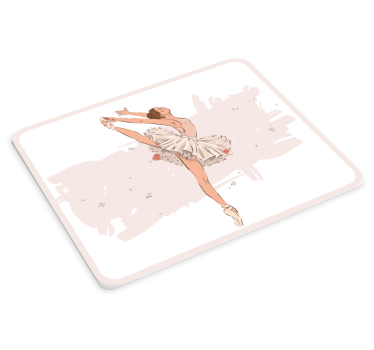 Podloga za miš izvornik balerina plesni položaj - TenStickers