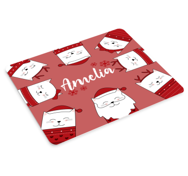 Podloga za miš božić s simpatičnim mačkama - TenStickers
