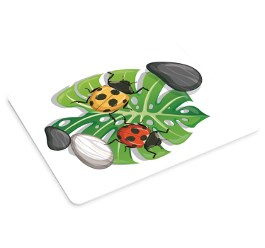 Podloga za miš izvornik Šareni raspored insekata - TenStickers