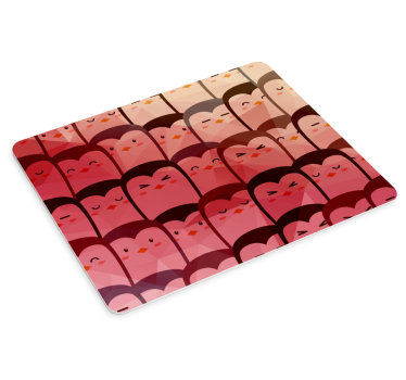 Podloga za miš obrasci s veselim motivom pingvina - TenStickers