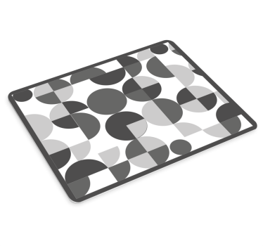 Podloga za miš obrasci geometrijski krugovi - TenStickers