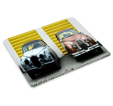Podloga za miš izvornik par vintage automobila - TenStickers