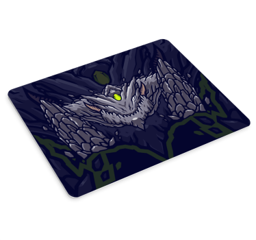 Gaming podloga za miš s emblemom mitskog stvorenja - TenStickers
