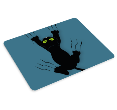 Smiješna mačka koja grabi podlogu za miš originalnu podlogu za mi - TenStickers