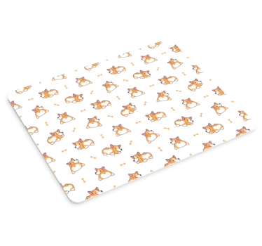 Gaming podloga za miš s simpatičnim lisicama - TenStickers