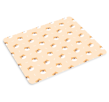 Podloga za miš izvornik veseli lica shibe - TenStickers