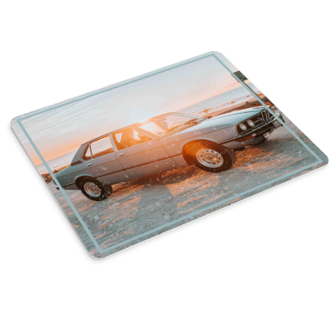 Gaming podloga za miš klasični auto na obali - TenStickers