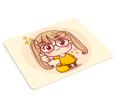 Podloga za miš anime veseli crtani lik - TenStickers