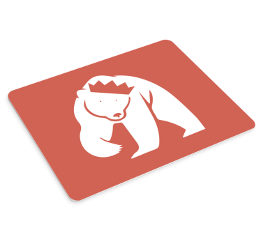 Podloga za miš izvornik dizajn regal bear - TenStickers