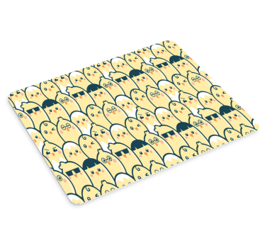 Podloga za miš obrasci slatki uzorci pilića - TenStickers