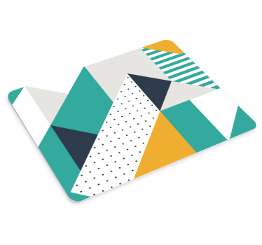 Podloga za miš obrasci geometrijska igra boja - TenStickers