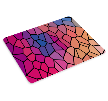 Podloga za miš obrasci šareni geometrijski oblici - TenStickers