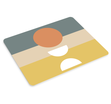 Podloga za miš obrasci geometrijski kružni elementi - TenStickers